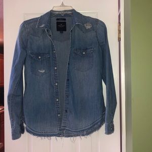 American Eagle Denim Shirt